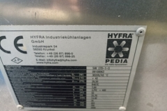 Tabliczka znamionowa Hyfra SVK720 1