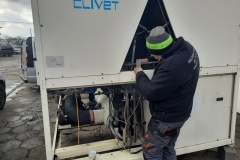 Serwis i modernizacja chiller CLIVET WSAT XSC200H