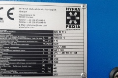 Serwis chiller HYFRA alpha 80-W-S