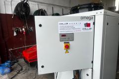 Technotrans omega.t 181/2 L: panel sterowania i wyłącznik główny