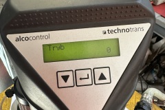 Technotrans Alcocontrol: menu serwisowe na wyświetlaczu, ekran 4